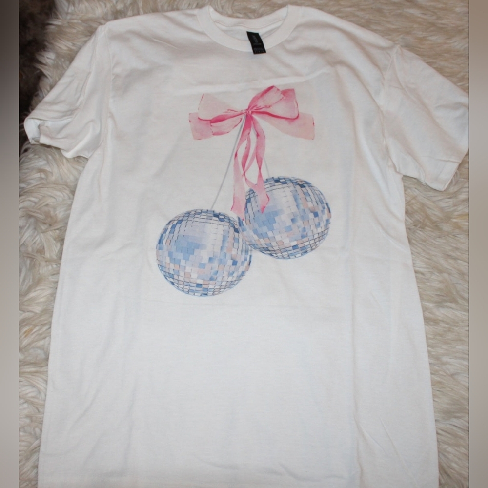 Disco Cherries Graphic Tee